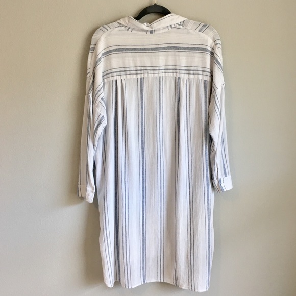 Esby Apparel Stripe Shirtdress Size M - Picture 6 of 7